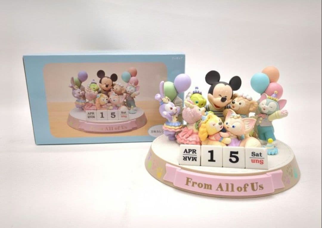 ディズニーシー40周年 ダッフィー フィギュアカレンダー