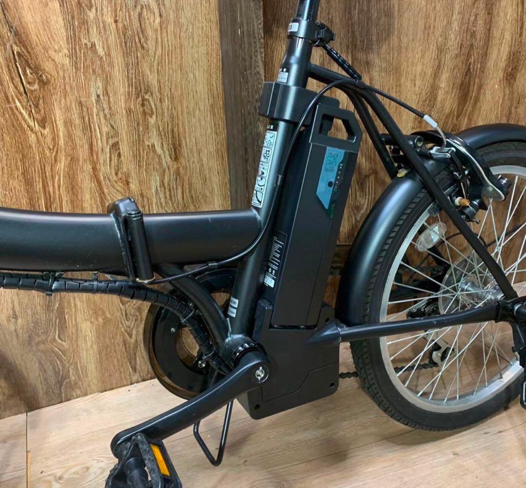【専用】電動アシスト自転車 ブラック 折りたたみ