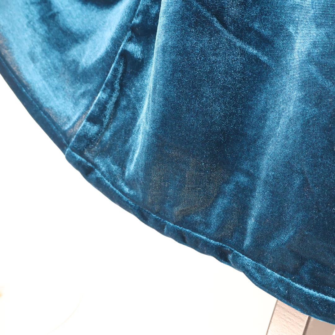 【美品 フラダンス用衣装】ブルー Mermaid Line MMJ ワンピース