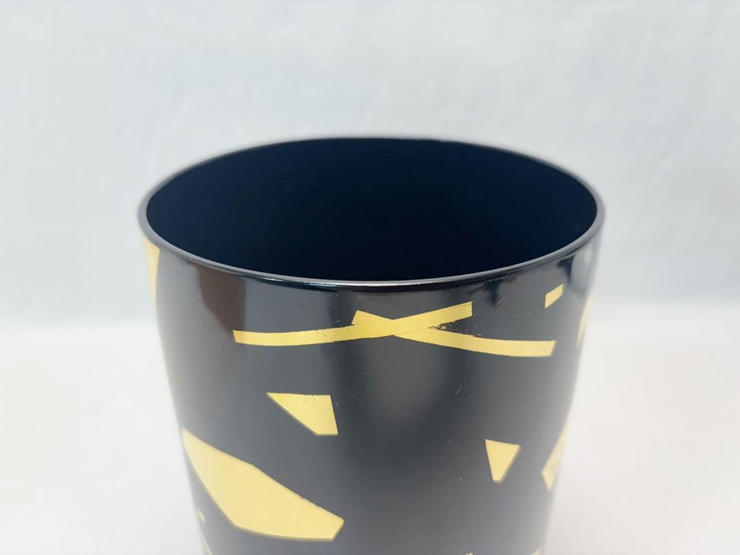 未使用 茶道具 葉蓋水指 玄々斎好写 箔散らし 曲物 茶懐石 水差し 元箱