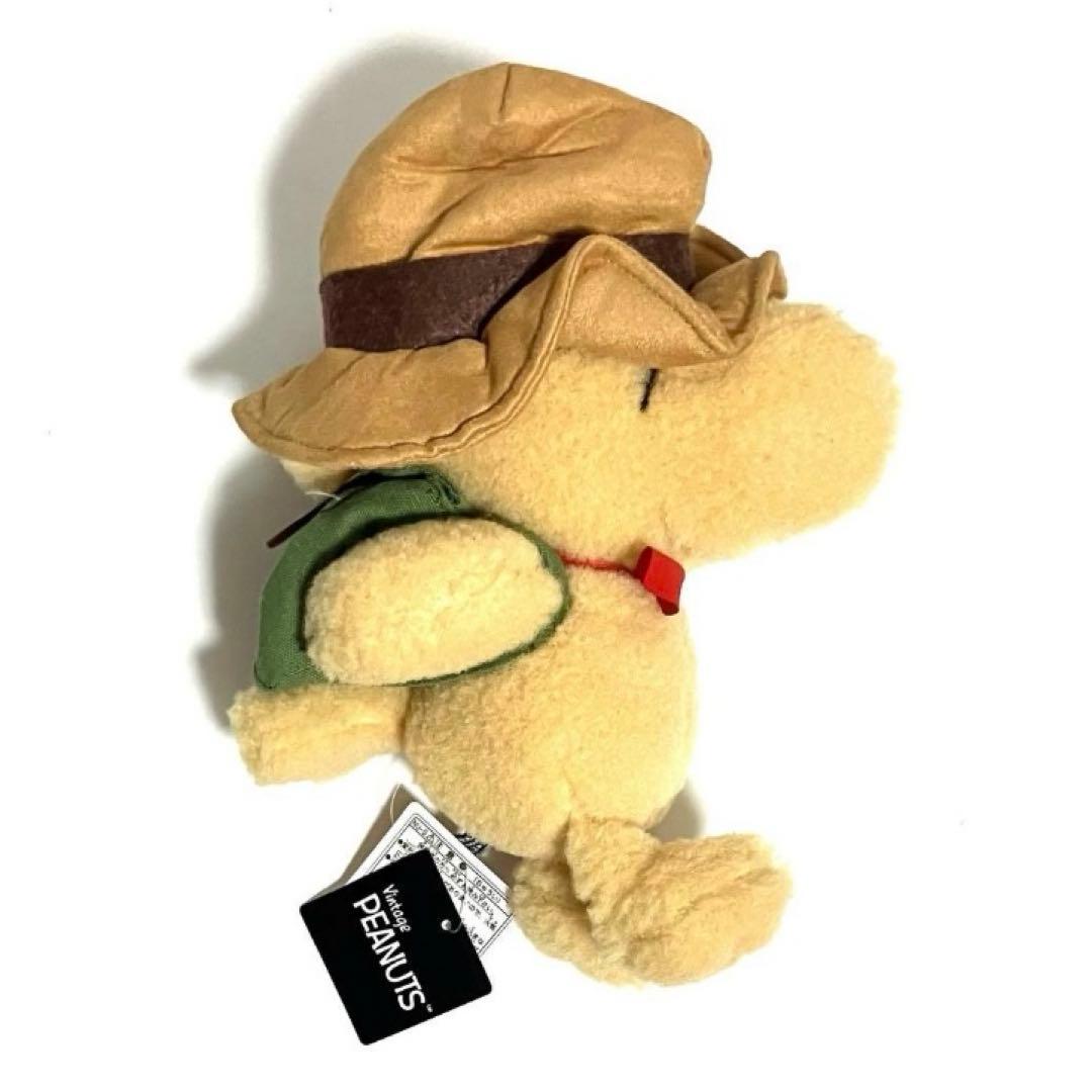 【未使用】スヌーピー ウッドストック ぬいぐるみ ビーグル・スカウトM タグ付き