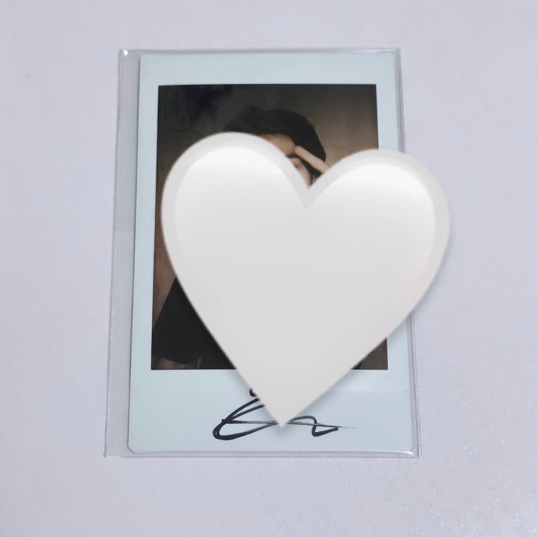 StrayKids ヒョンジン 直筆サイン入りチェキ ポラロイド 2021