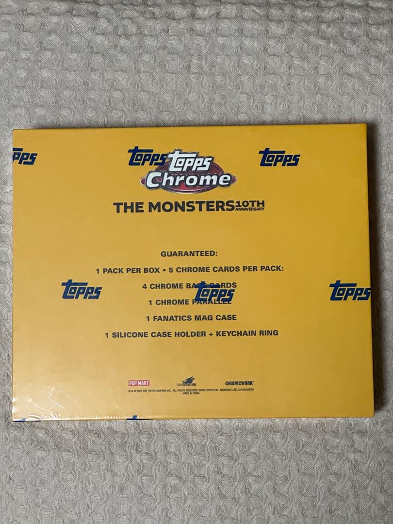 【新品未開封】Topps Chrome Labubu 1BOX