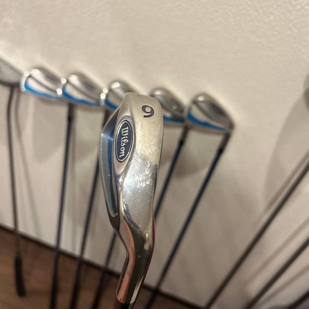 ウィルソン他　レディースL 10本　右利き　ゴルフセット