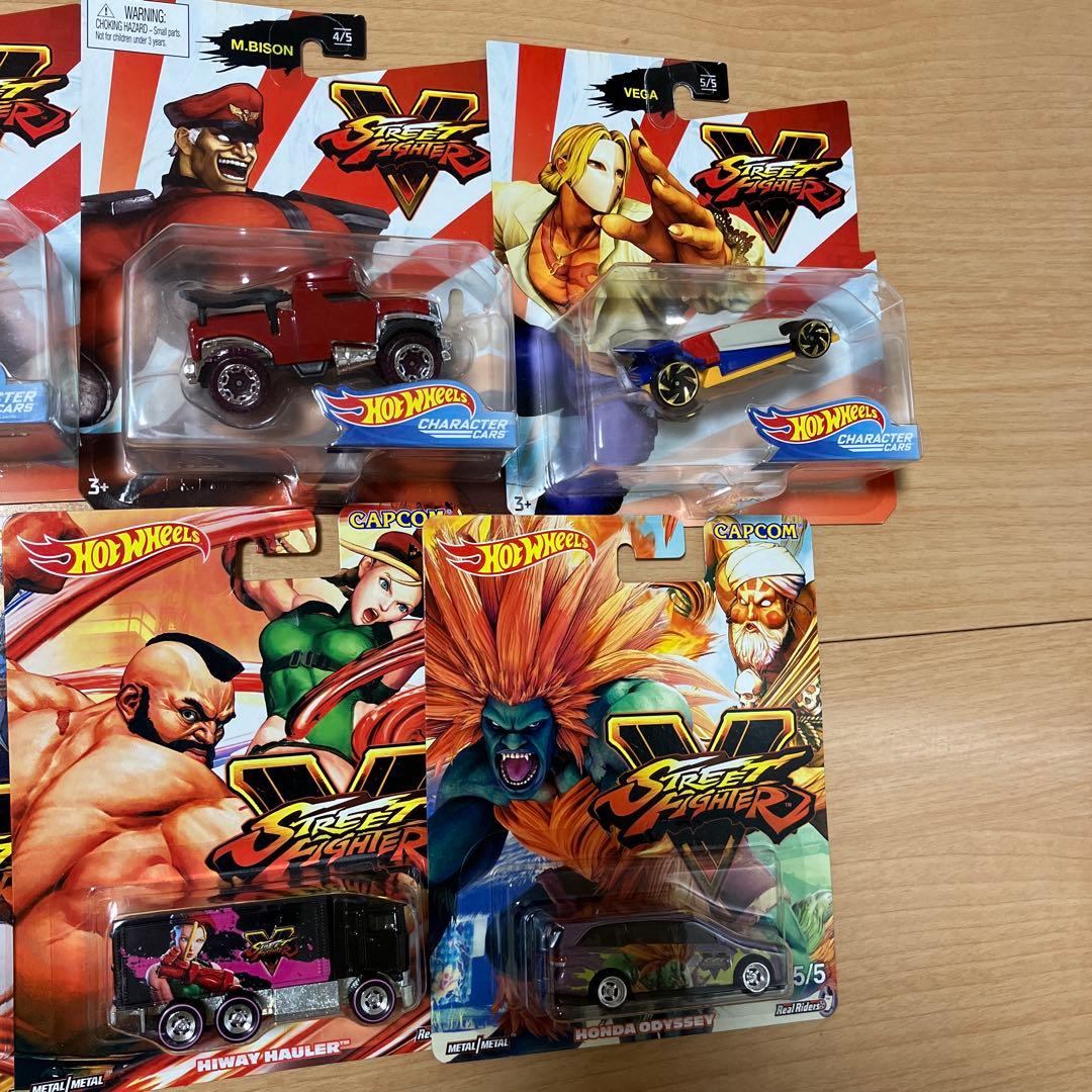 ストリートファイター　ホットウィール　コンプリート10種セット