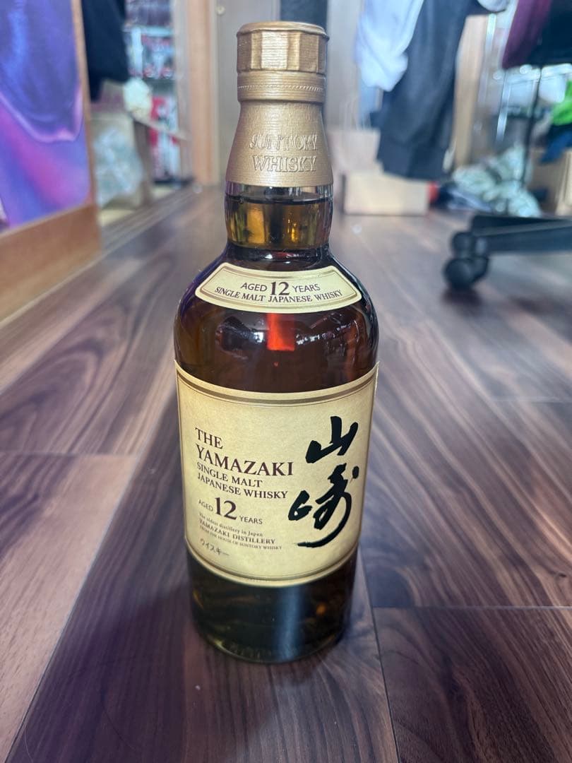 山崎12年シングルモルトウイスキー新品未開封THE YAMAZAKI 700ml