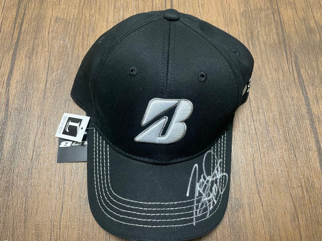 原英莉花プロエリエール女子オープン限定ブリヂストン サイン入りキャップ