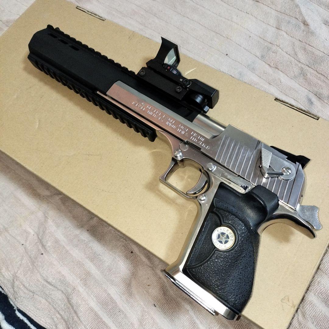 Z*t様 マルイデザートイーグルレオンカスタムライラック製10インチガンドットサ