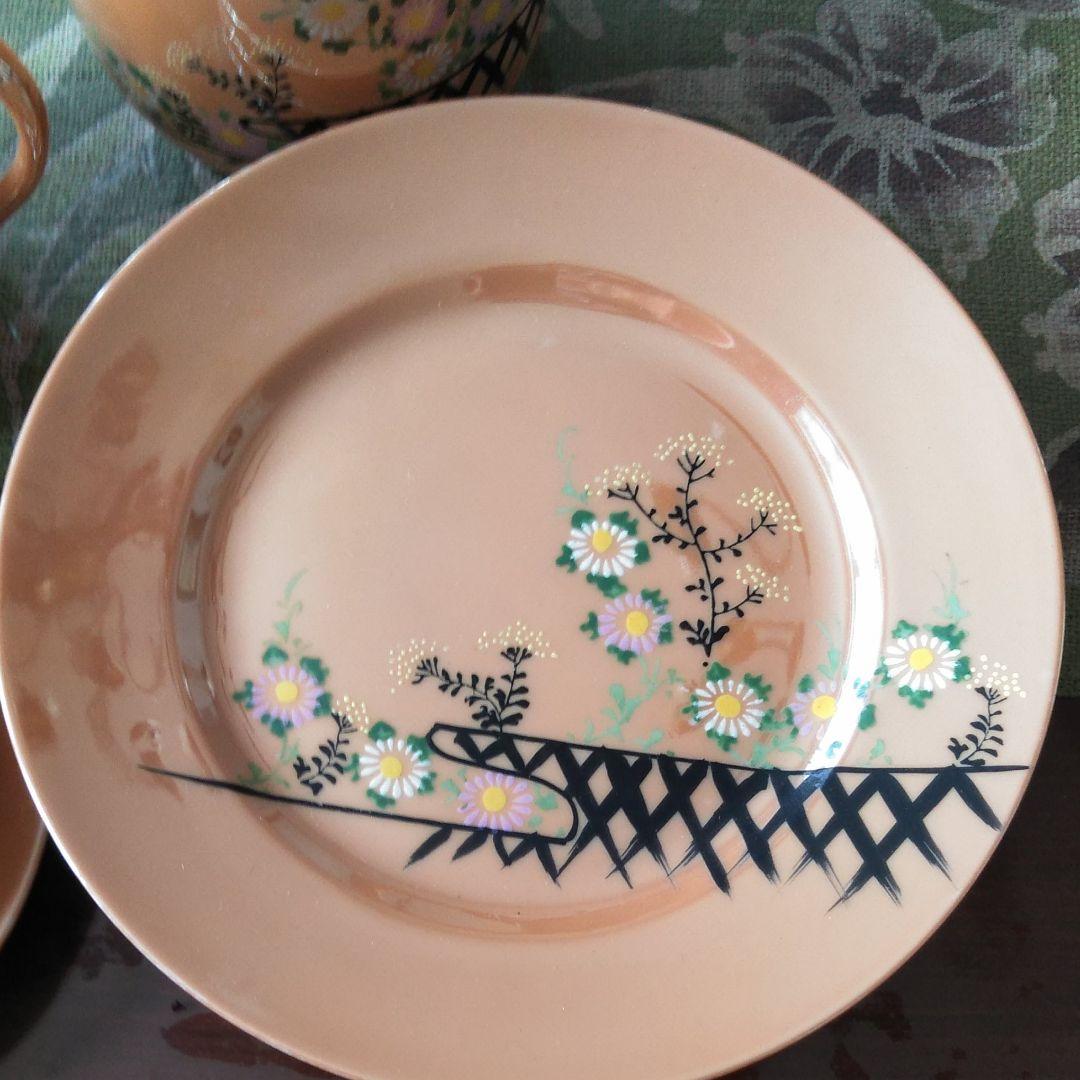 メイドインジャパンの、古いティーセット