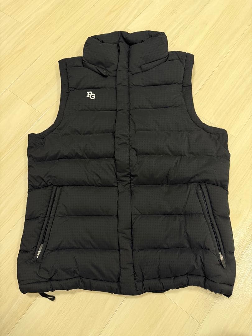 PEARLY GATES ブラック ダウンベスト