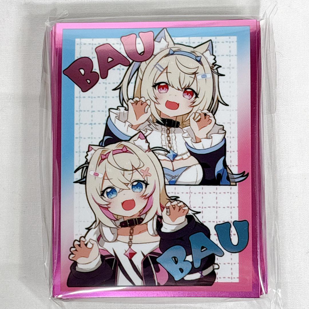 ホロライブ フワモコ BAU BAU スリーブ プレイマット セット【shir】