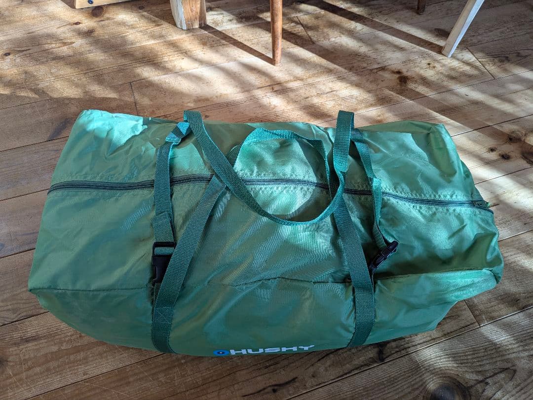 HUSKY Bigless グリーン キャンプテント　5人用