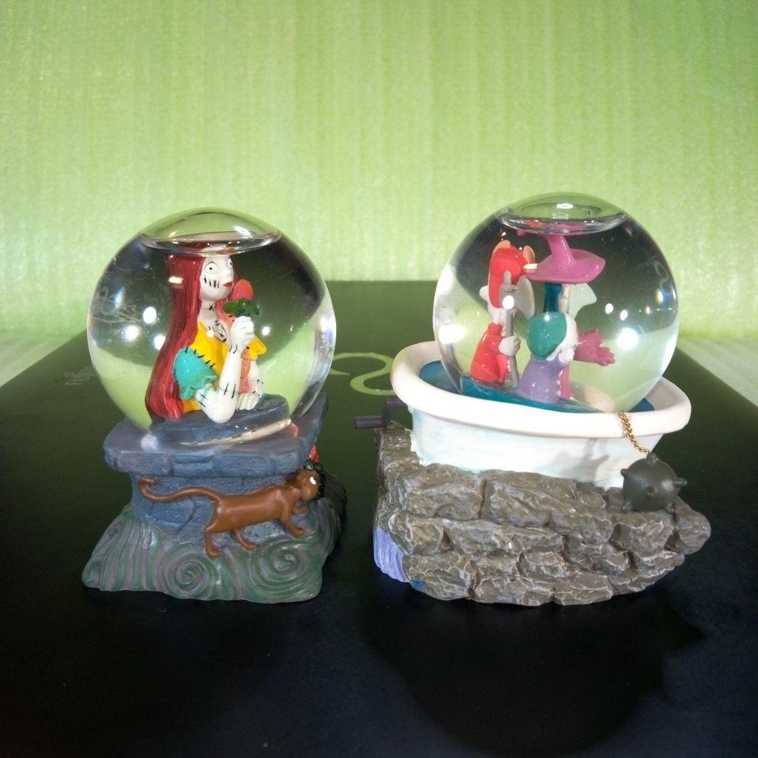 サリー　悪ガキ3人組　ディズニーストア　スノードーム　2個セット　おまとめ