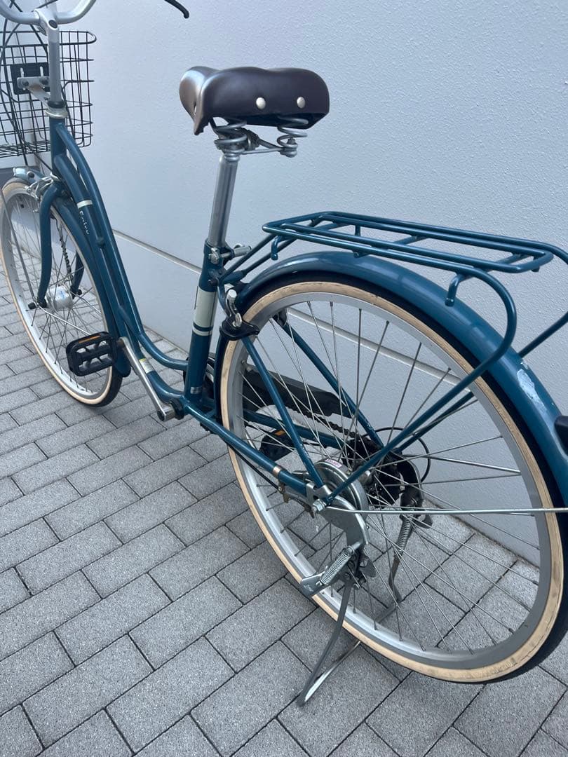 【東京近郊受渡し希望】26インチ自転車　LEDオートライト 6段変速 鍵2個付き