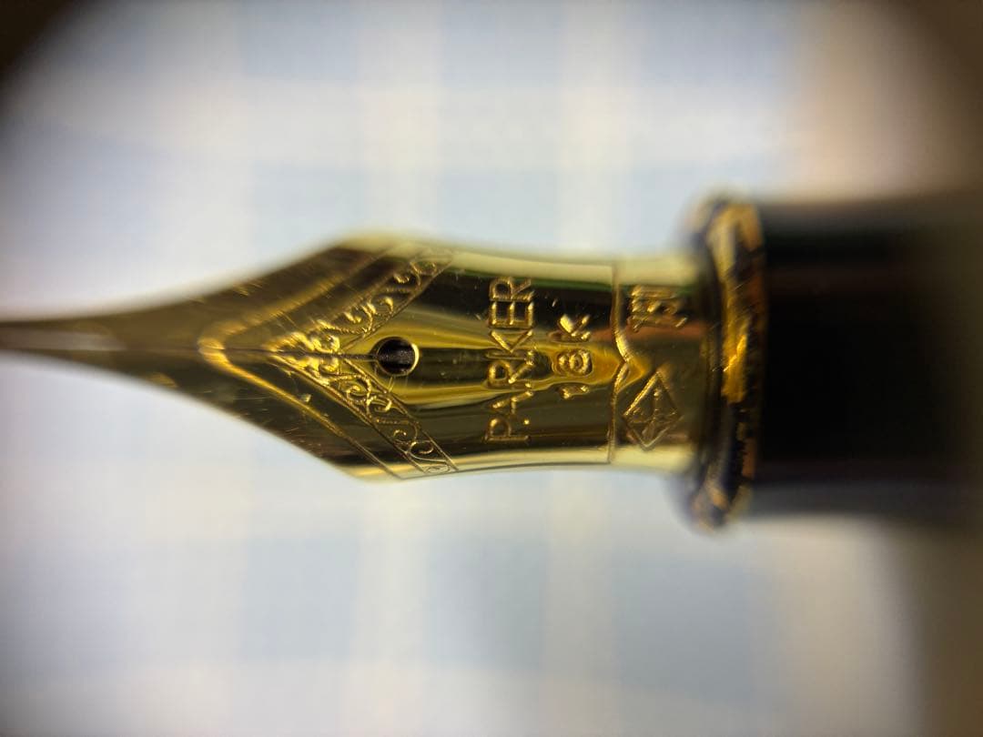 Parker Sonnet万年筆 緑 ツートンカラー M