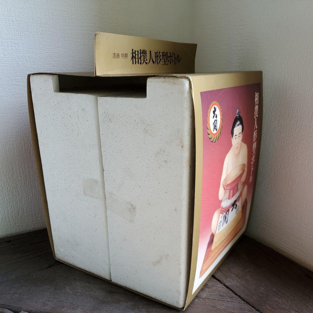 相撲人形型ボトル　大関　酒ボトル