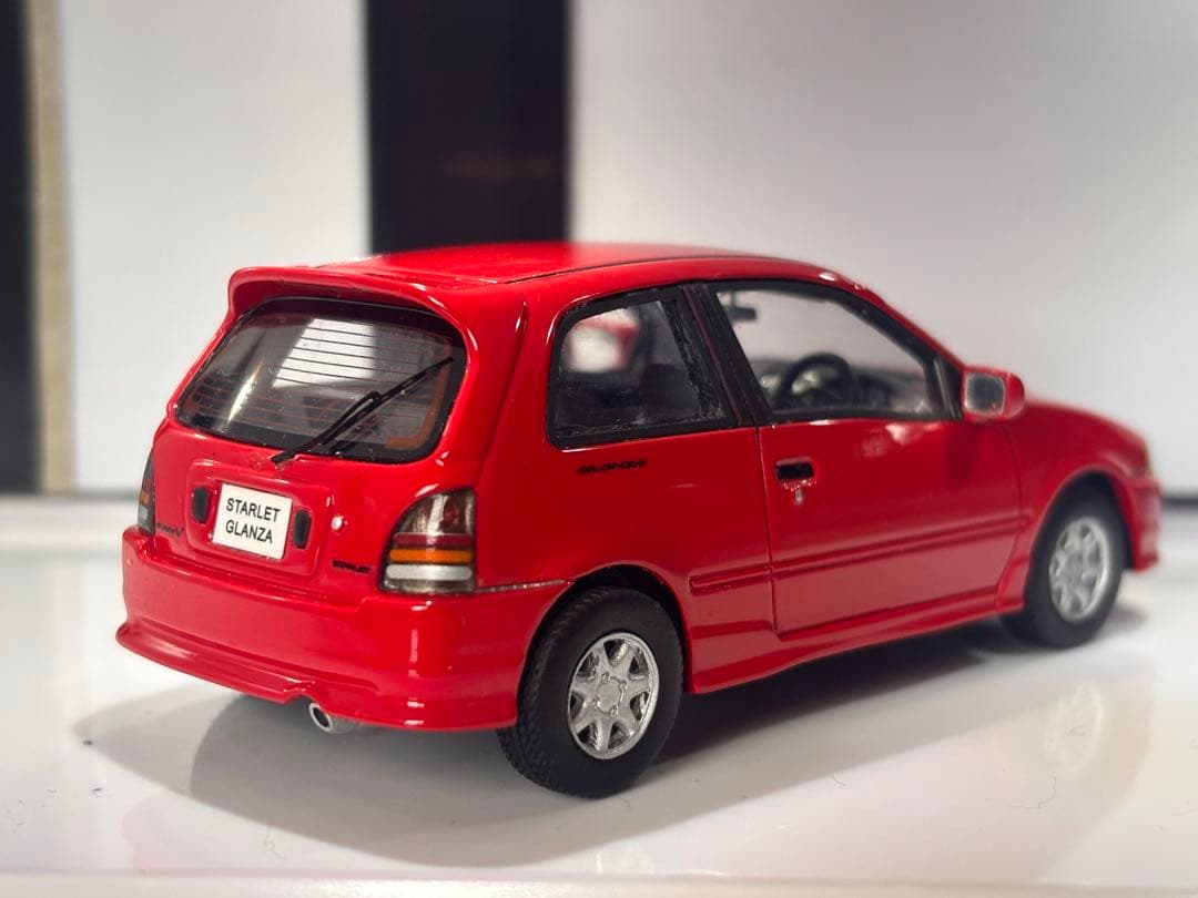 “激レア” wit's トヨタ　スターレット　グランツァV 赤　後期