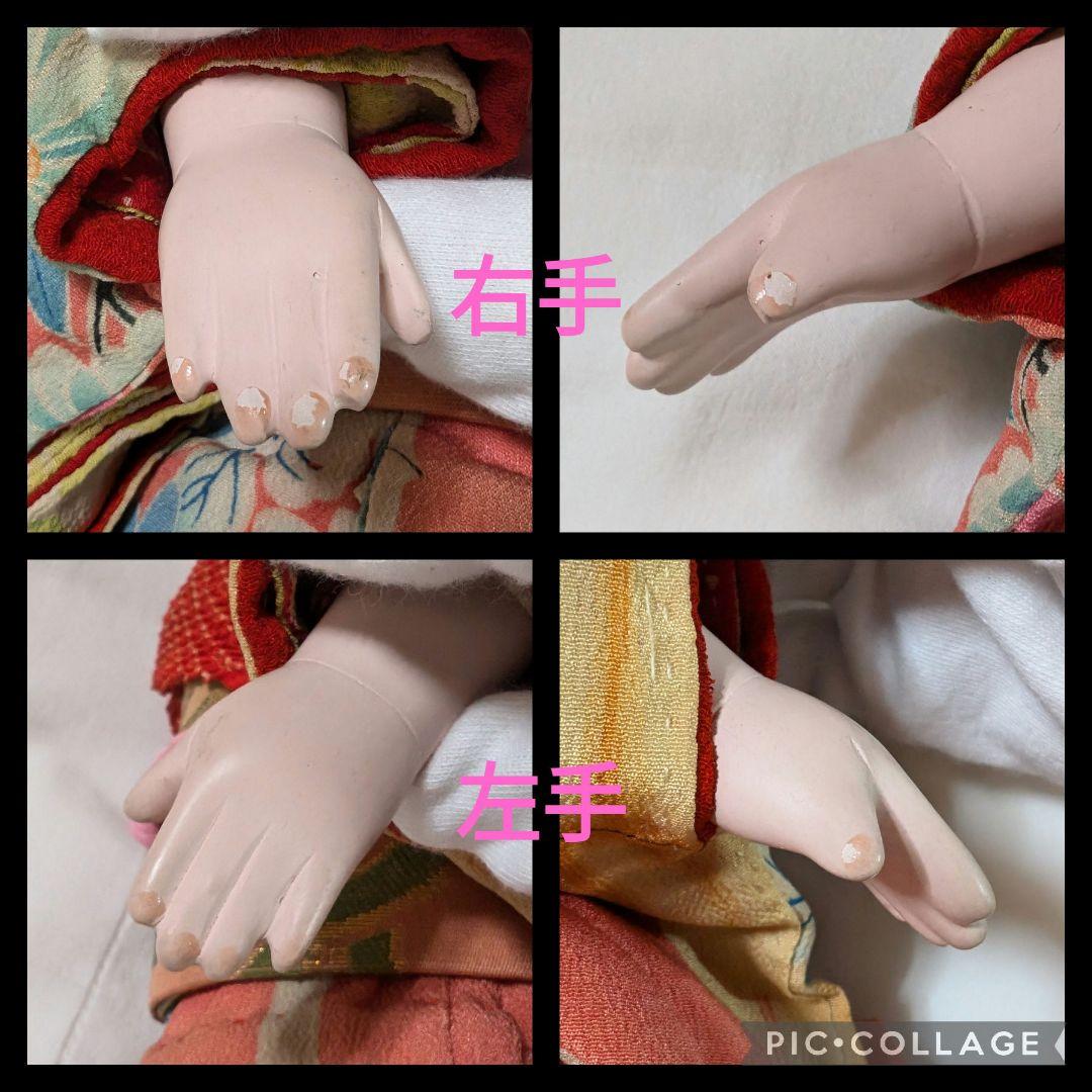 市松人形　小柄な優しいお顔の可愛いお嬢様　身長36.5cm