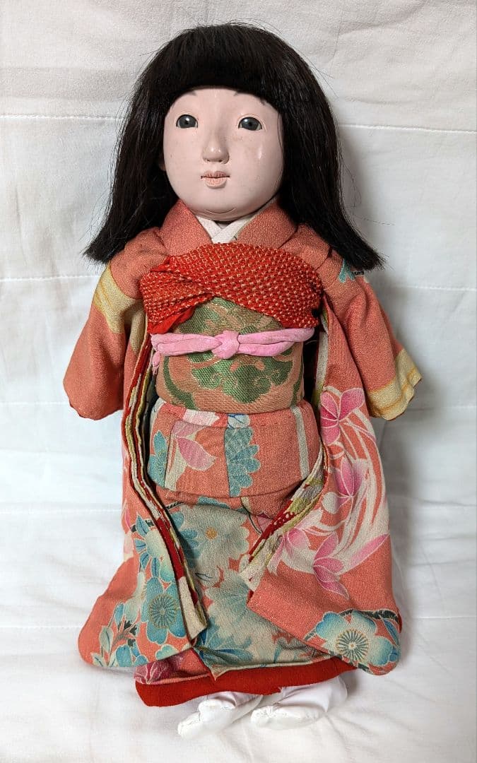 市松人形　小柄な優しいお顔の可愛いお嬢様　身長36.5cm