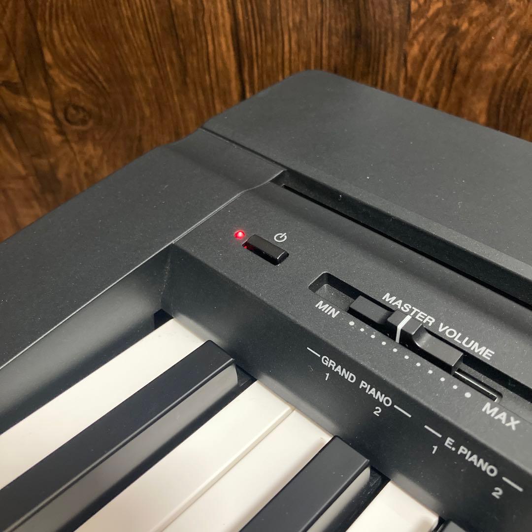 極美品 ヤマハ 電子ピアノ 88鍵盤 ブラックP-45B 2020年製