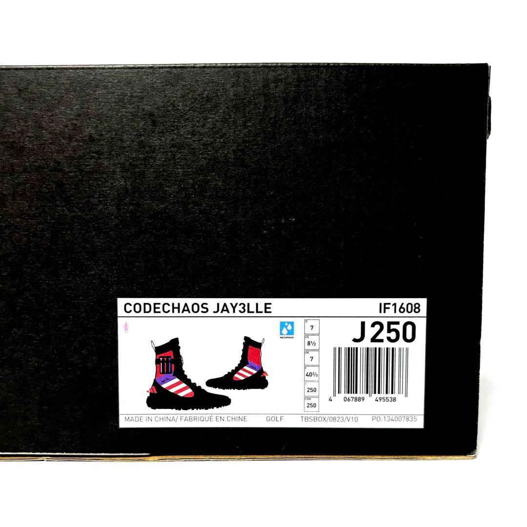 ジェイスリー アディダス ゴルフ コードカオス ブーツ スパイクレス 25.0