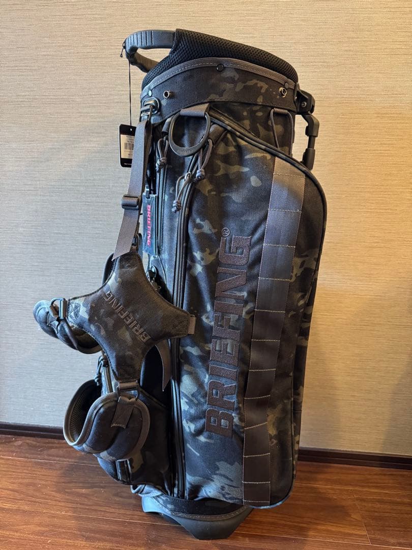 BRIEFING キャディバッグ マルチカムブラックCR-4 マルチカモブラック