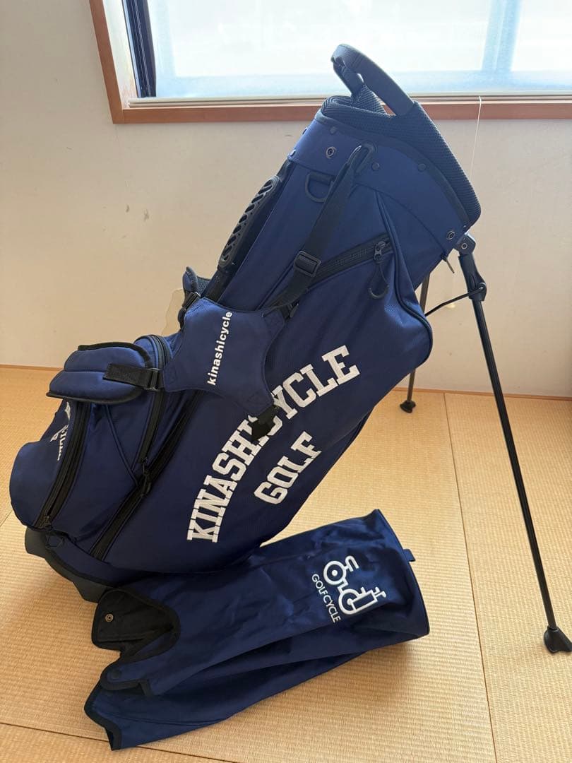 ジ*ン様 木梨サイクル　キャディバッグ　KINASHYCLE GOLF ゴルフ