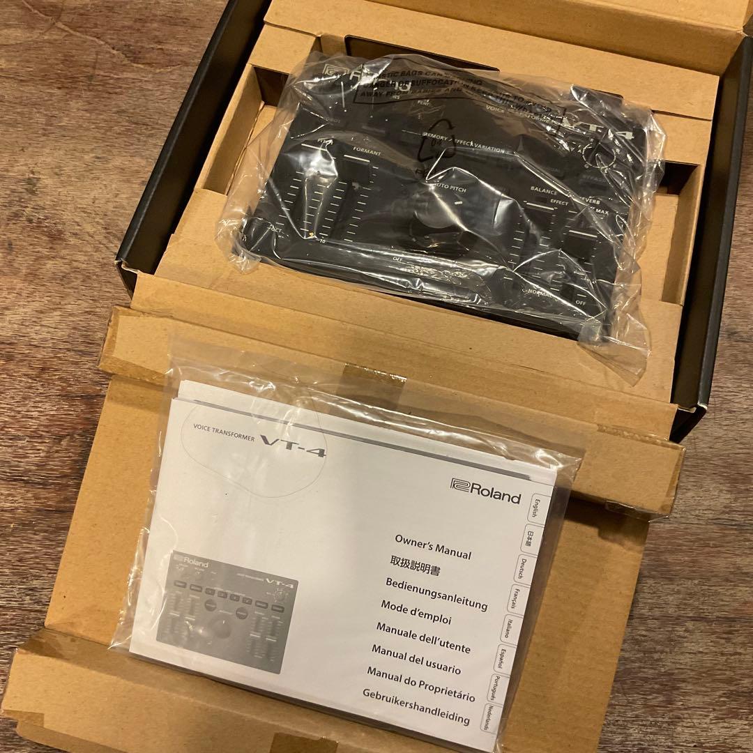美品！ローランド VT-4 ボイストランスフォーマー ボーカルエフェクター