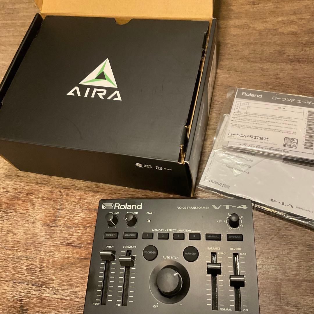 美品！ローランド VT-4 ボイストランスフォーマー ボーカルエフェクター