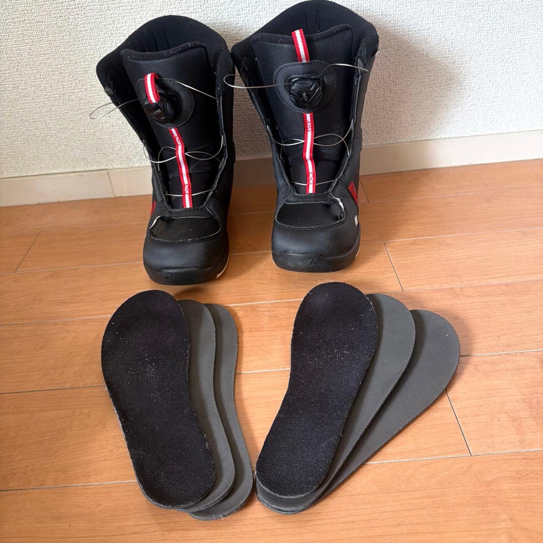 K2 ケーツー キッズ スノーボードブーツ 23〜25㎝　ミニターボ