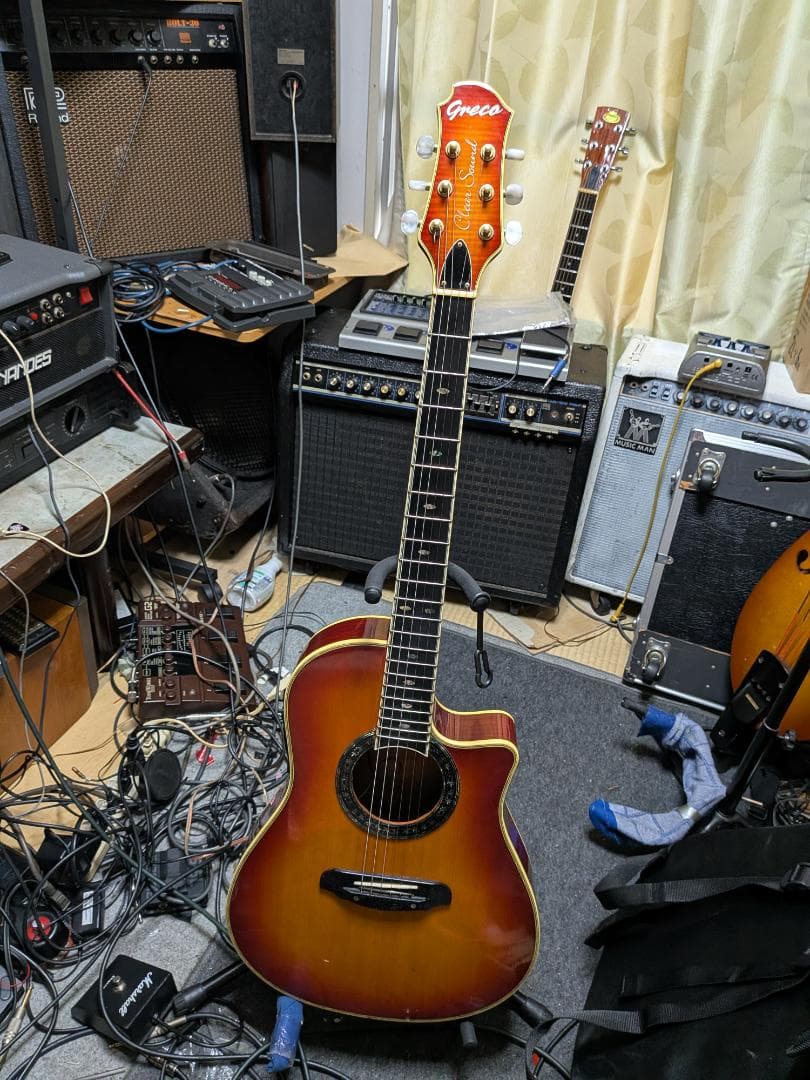 オンリーワン！CS90？ホールカバー改造fishmanプリ他　調整済は動画！