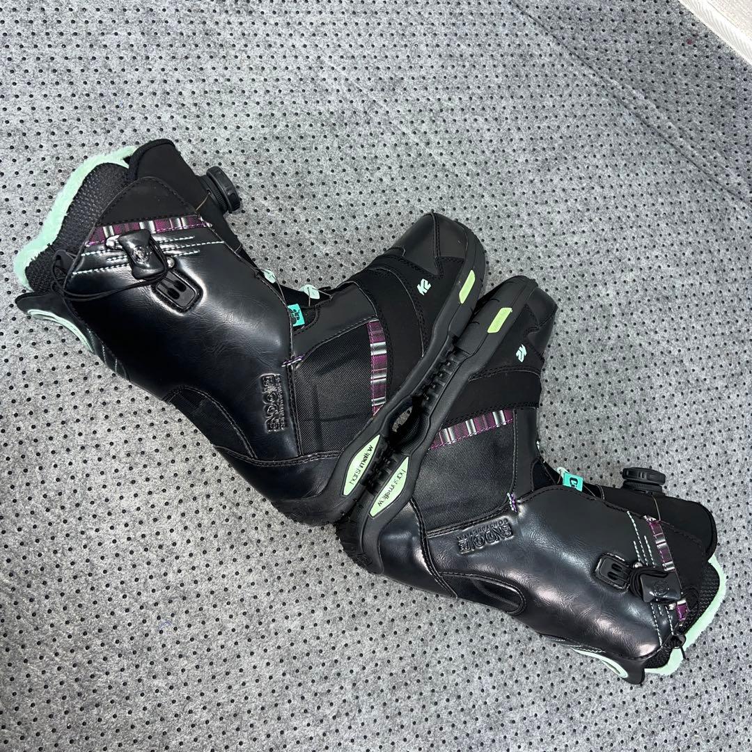 １回使用 K2 PASSAGE 24cm BOA レース スノーボードブーツ