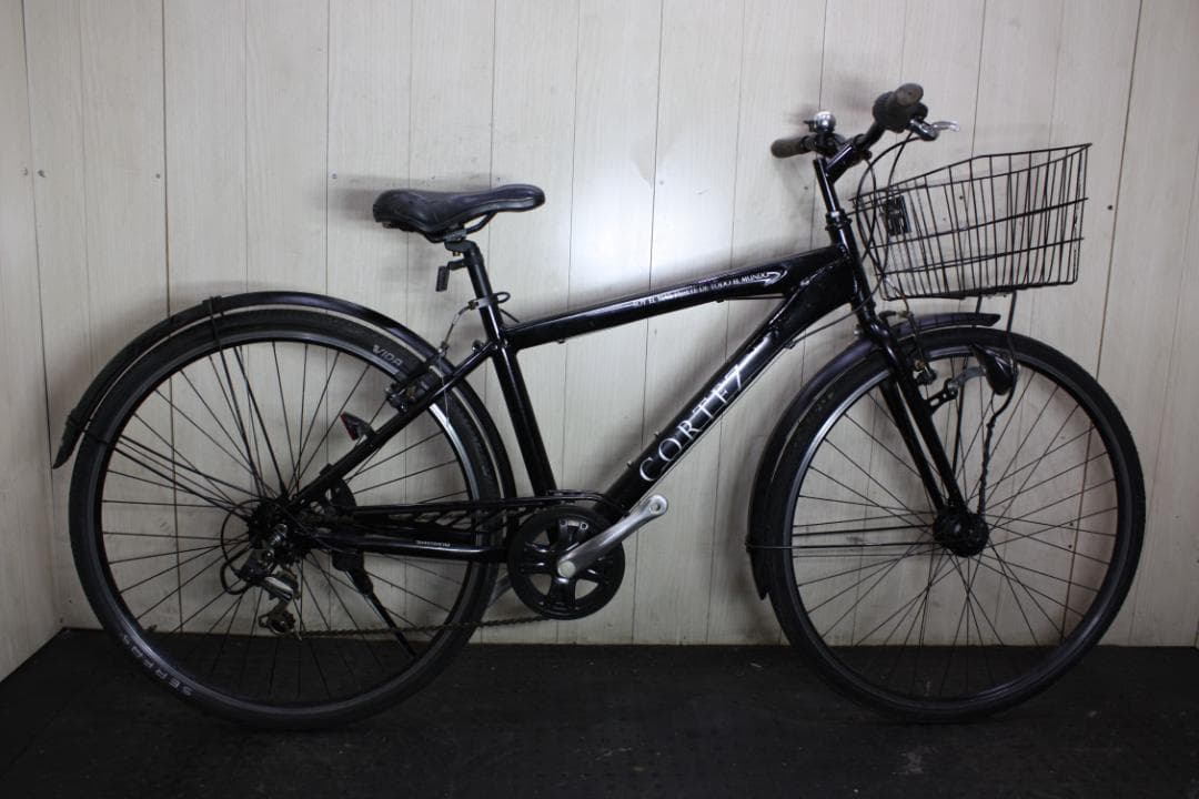 CORTEZコルテッツ 700C アルミ 7速 AUTO LED 通勤クロス