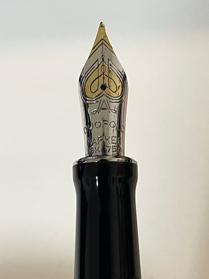 PARKER デュオフォールド　万年筆　F