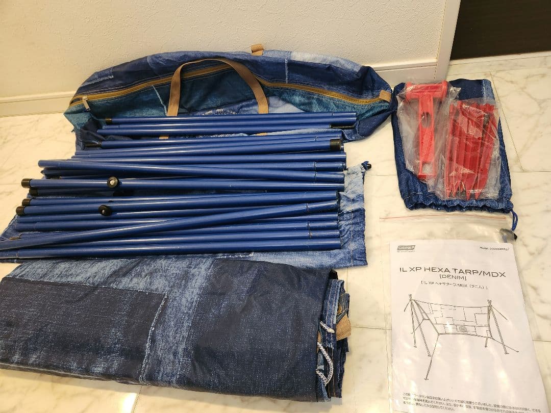 希少！ 美品 Coleman×モンロ　廃盤　インディゴレーベル