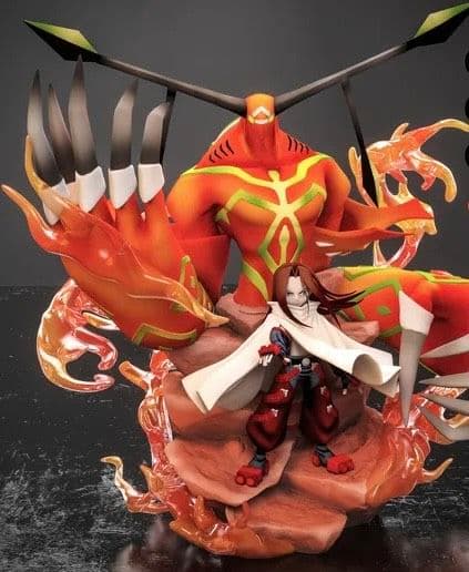 シャーマンキング　ハオ　ガレージキット　未塗装未組立　1/7　フィギュア