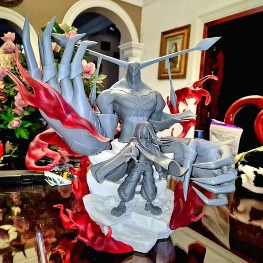 シャーマンキング　ハオ　ガレージキット　未塗装未組立　1/7　フィギュア