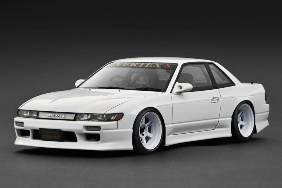 ミニカー ignition model VERTEX S13 Silvia White