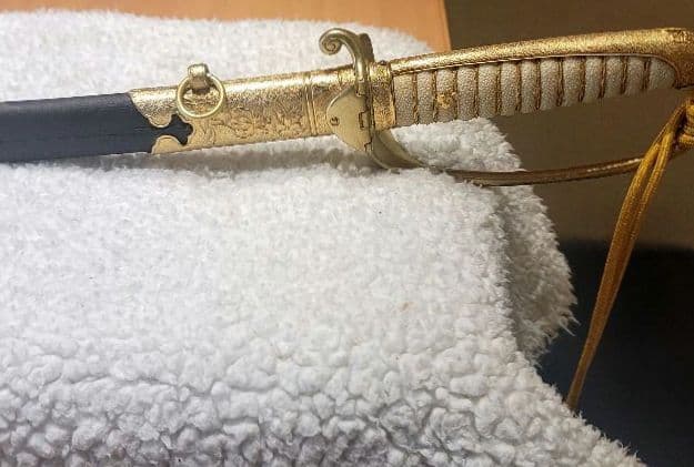 サーベル式軍刀　指揮刀　軍刀　摸造刀