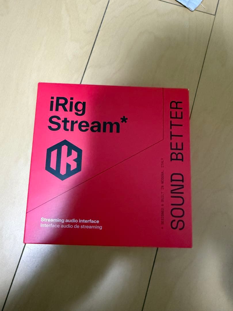 iRig Stream オーディオインターフェイス