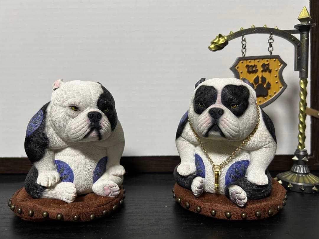 中古フィギュア ストリートファイタードッグ B5 A2 セット