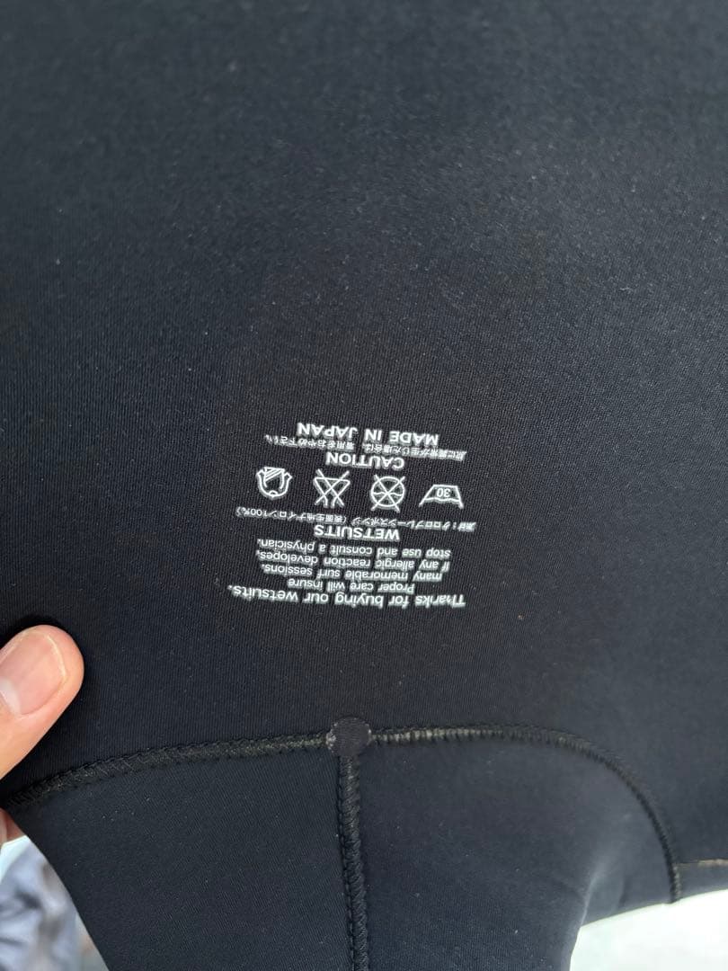 CYBER グレー/ブラック ウェットスーツ