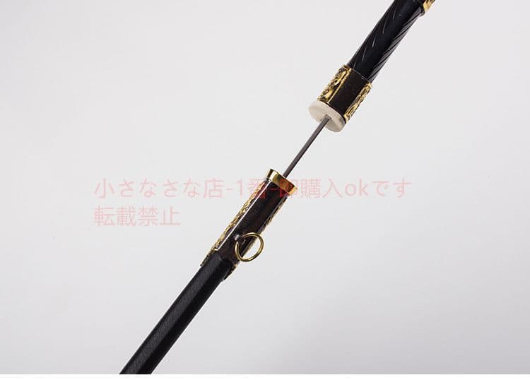 黒の指揮剣  古兵器 武具 刀装具 日本刀 模造刀 居合刀