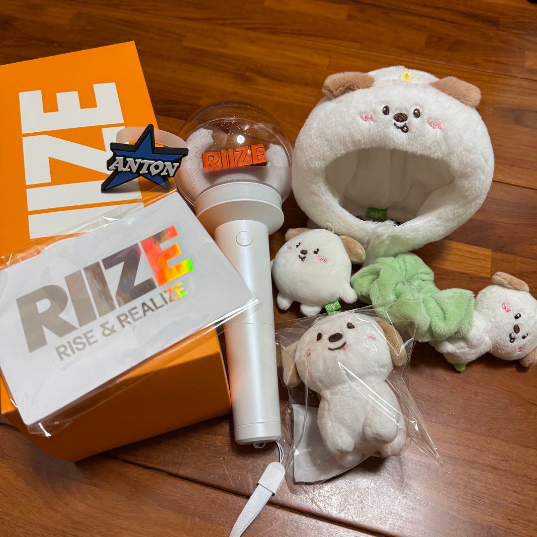 RIIZE アントン　ペンライト　モンリョンイ　ペンラカバー　ぬいぐるみ　セット