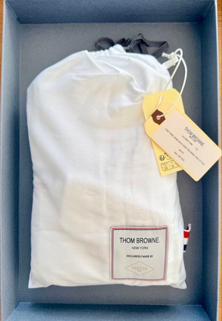 ね*ま様 【未使用・付属品完備】Thom Browne ジムタオル イタリア製ト