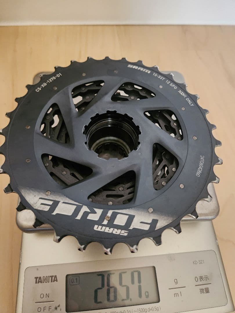 SRAM FORCE スプロケット CS-XG-1270-D1 10-33T