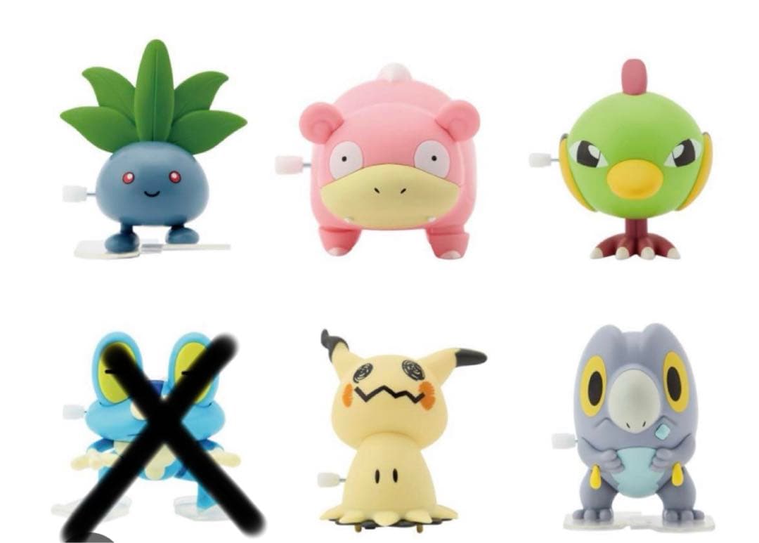 動くポケモンコレクショ　 5種