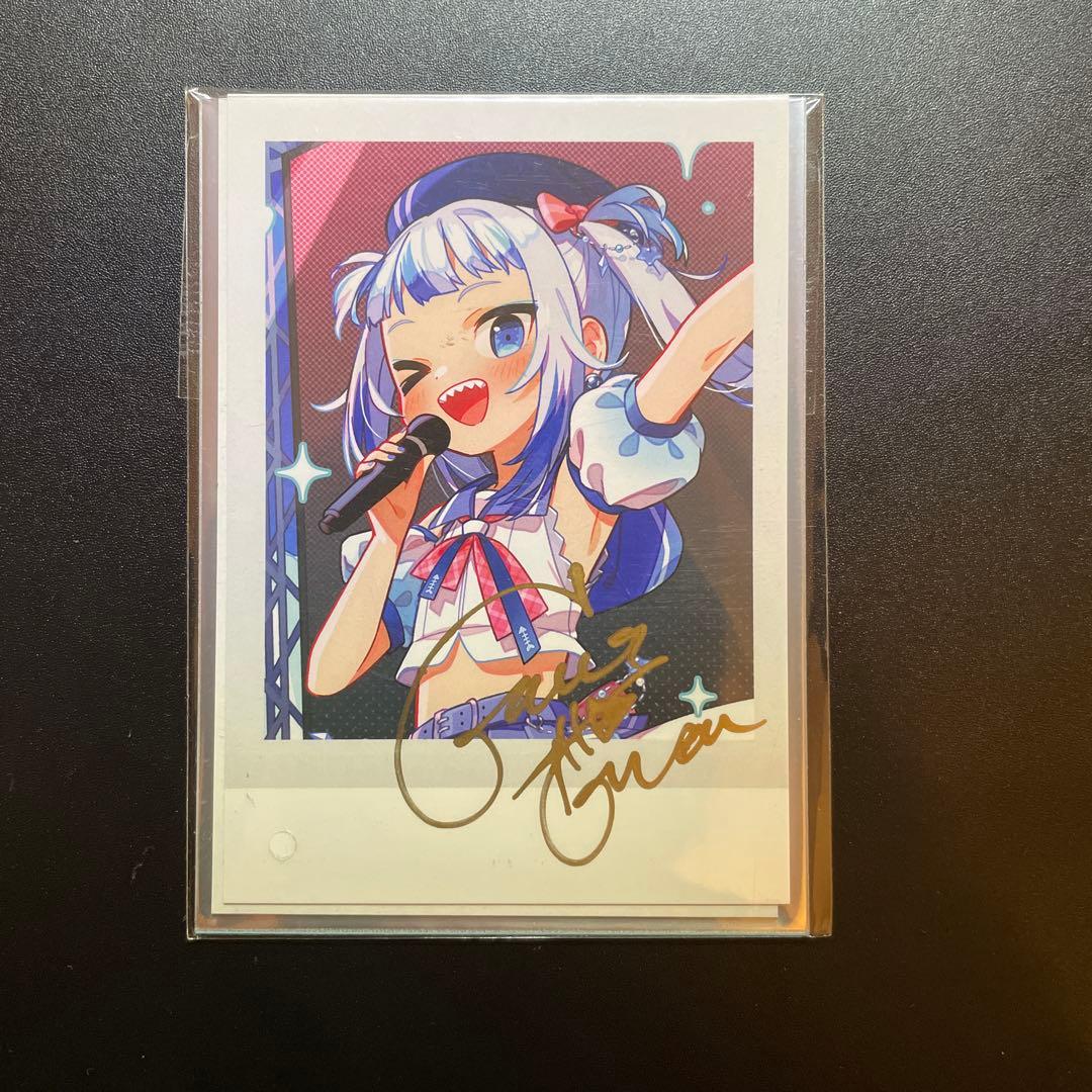 ホロライブ がうる・ぐら 直筆サイン入り 誕生日記念 うチャコ