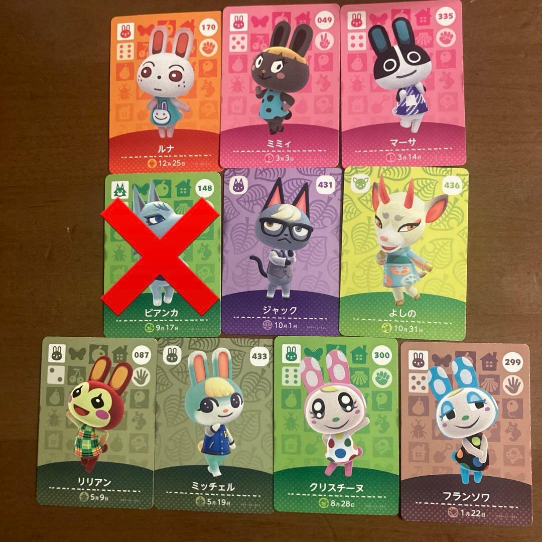 アミーボカード　フランソワ　クリスチーヌ　ミッチェル　ビアンカ　ジャック