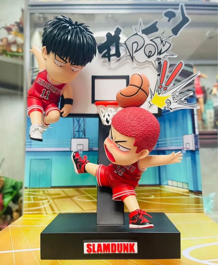 SLAMDUNK 桜木花道 流川楓 世紀 ガレージキット ガレキ スタチュー③